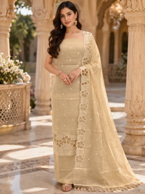 malai chandere suit duptta 3 pc set