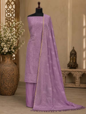 malai chandrere suit dupatta with bottom