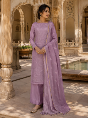 malai chandrere suit dupatta with bottom