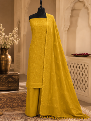 malai chandrere suit dupatta with bottom