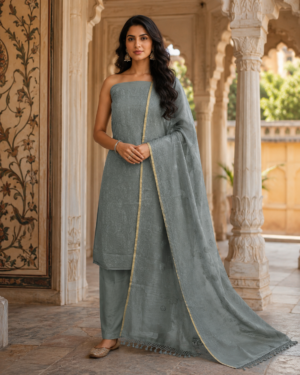 malai chandere suit dupatta with bottom
