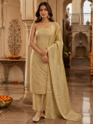 malai chandrere suit dupatta with bottom
